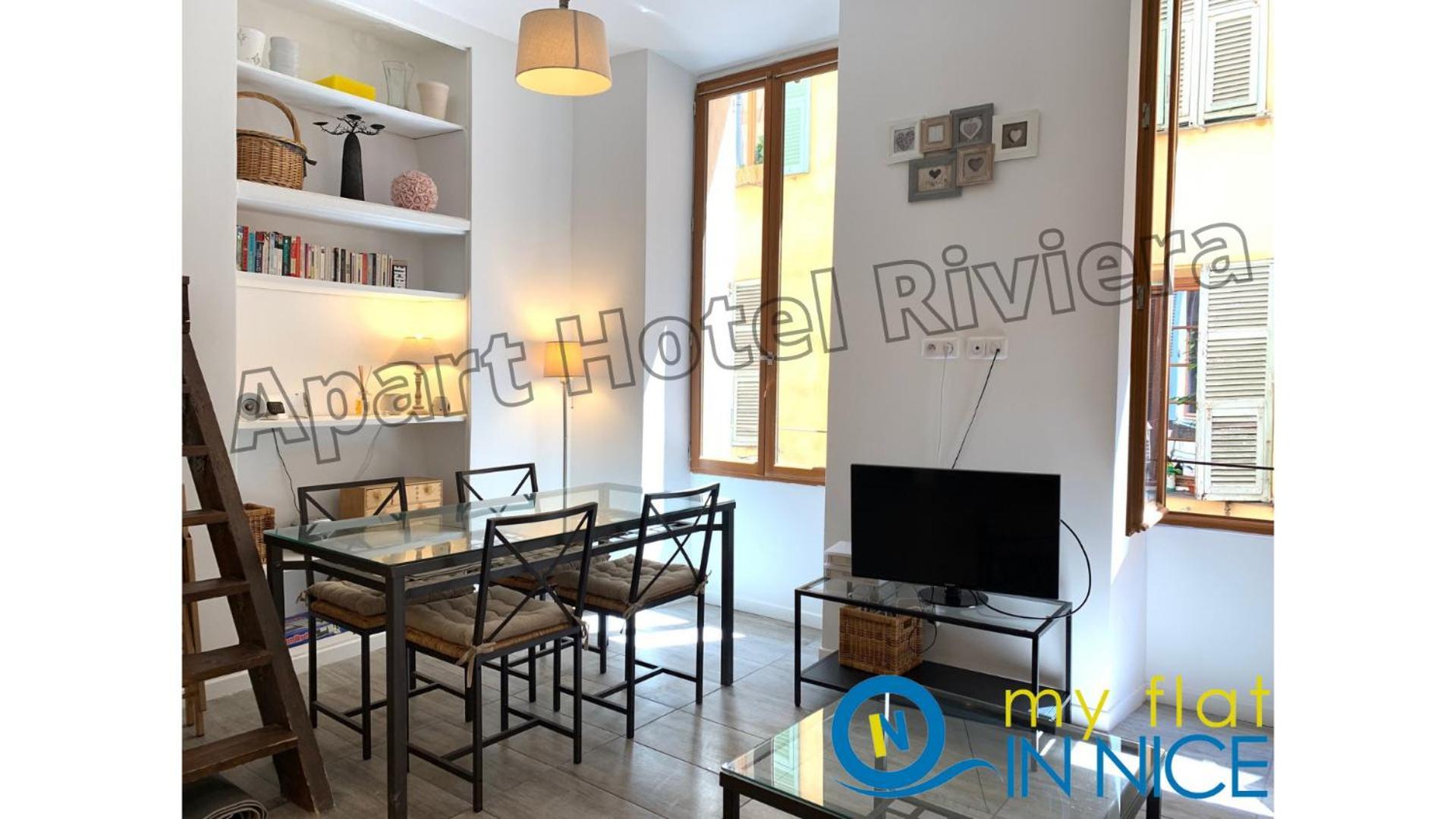 ApartHotel Riviera - Superbe appartement 1 chambre AC - Old town- 50m Promenade des Anglais&Plage - Barillerie 12 Nice Extérieur photo
